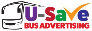 U-Save Bus Advertising Logo